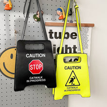 Load image into Gallery viewer, Caution Fashion Bag
