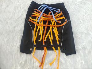 Strings Attached Mini Skirt