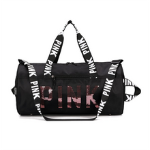 Load image into Gallery viewer, PINK Overnight Bag
