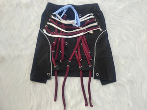 Strings Attached Mini Skirt