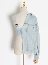 Load image into Gallery viewer, Individuality Denim Jacket
