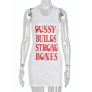 Strong Bones Mini Dress