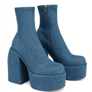 Ankle Block Boots