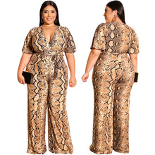 Load image into Gallery viewer, Snake Print Jumpsuit
