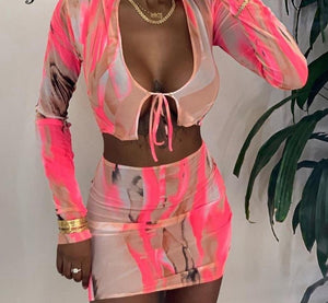 Pretty In Pink Two Piece Set