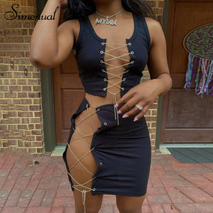 Sex Bandage Two Piece Set