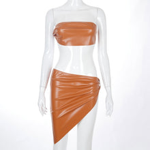 Load image into Gallery viewer, She Solid Sleeveless Two Piece Set
