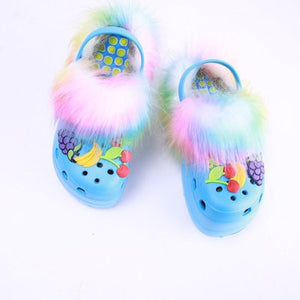 Furry Crocs