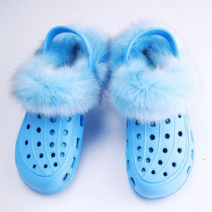 Furry Crocs