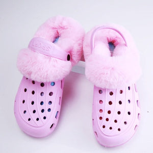 Furry Crocs