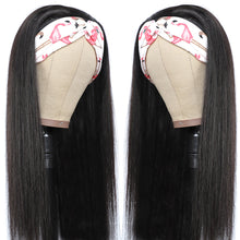 Load image into Gallery viewer, Straight Human Hair Headband Wig
