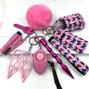 Self Defense Keychain Set