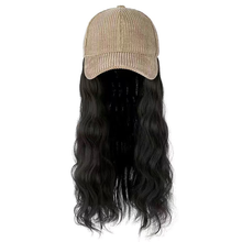 Load image into Gallery viewer, Synthetic Long Curly Lazy Cap Wig Hat
