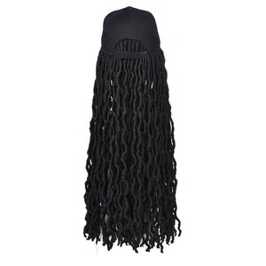 Faux Locs 24inch Lazy Cap Wig Hat