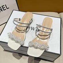 Load image into Gallery viewer, Fresh Summer Rhinestones Sandals
